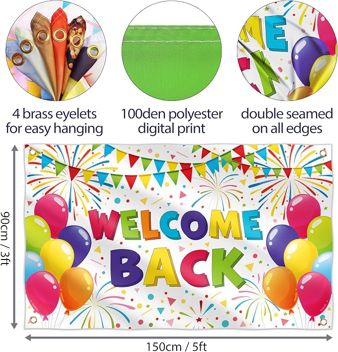 Welcome Back Banner - Image 2