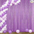 Sugargirl Lavender Purple Sequin Backdrop Curtain 4FTx8FT Glitter Lavender by Sugargirl