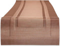 DII PVC Tabletop Collection Woven Indoor/Outdoor, Table Runner by DII