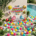 91 PCS "Hello Summer" Foil Balloon Decoration Kit, Tropical Summer Party by Vrukiaa