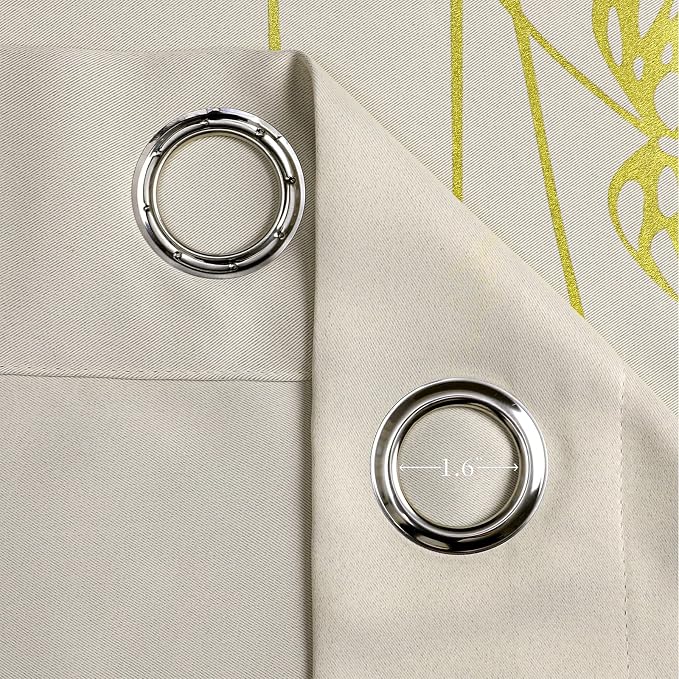 Room Darkening Curtains Window Curtains 84 Inches Long, Thermal Insulated - Image 8