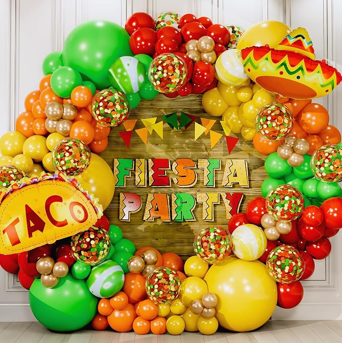 ALL-IN-1 Mexican Balloons Arch Kit & Garland - Image 5