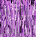 Crosize 2 Pack 3.3 x 9.9 ft Foil Fringe Streamer Backdrop, by Crosize