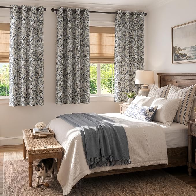 jinchan Linen Textured Curtains - Image 7