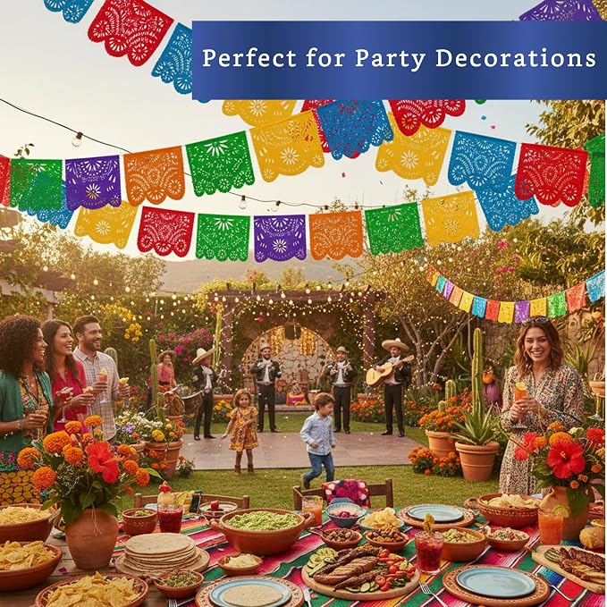 Papel Picado Banner 5-pk - Image 4