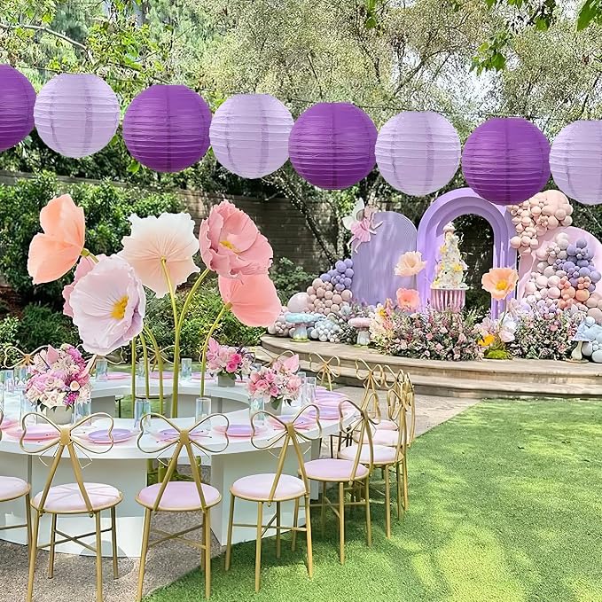 20Pcs Paper Lanterns Decorative - Image 5