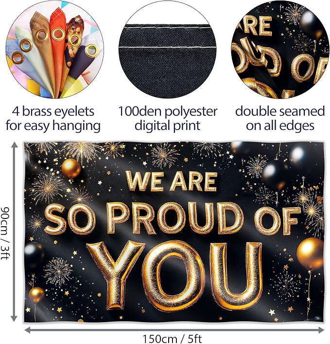We Are So Proud Of You Banner - Image 2