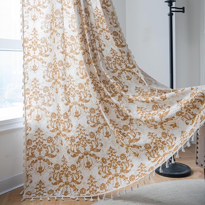 Sutuo Home Boho Curtains 84 Inches Length by SutuoHome