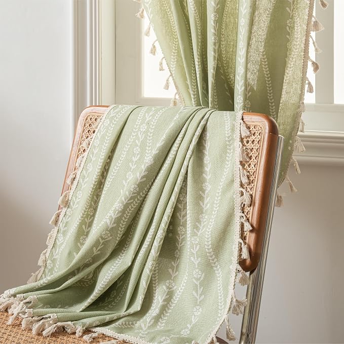 Sutuo Home Boho Curtains 63 Inches Length - Image 4