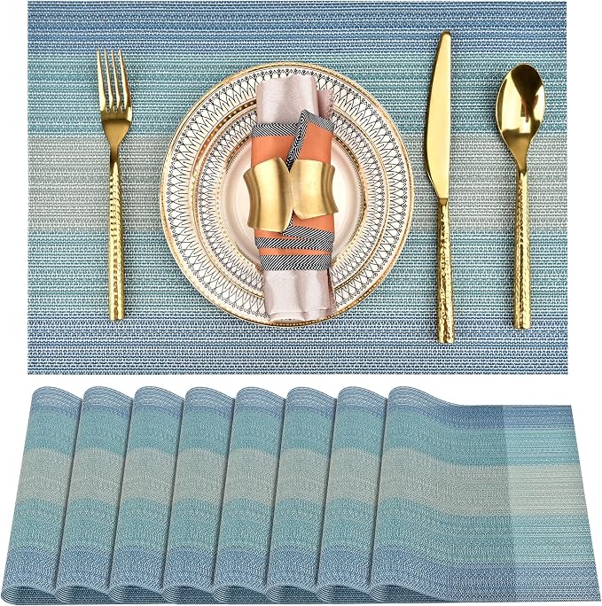SLKQG Placemats Set of 8 by SLKQG