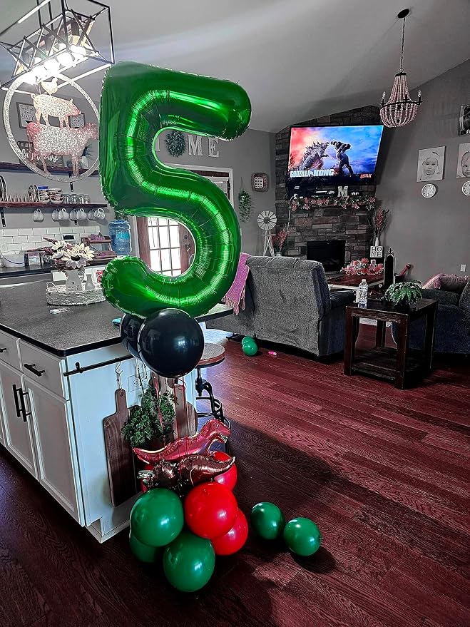 Green Number 25 Balloon 40 Inch - Image 7