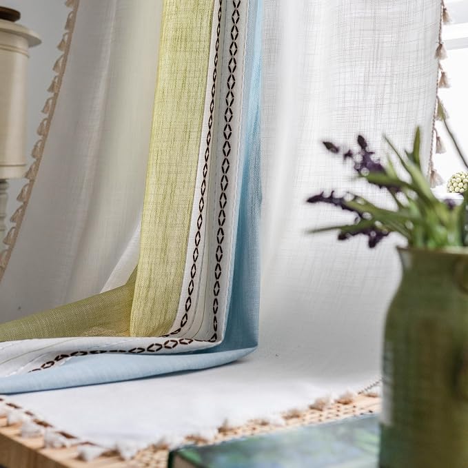 Sutuo Home Boho Curtains 96 inch Length - Image 8
