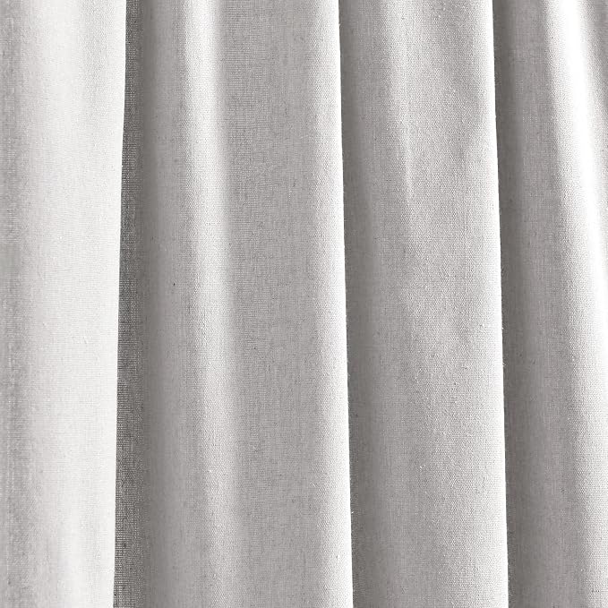 Lush Decor Boho Pom Pom Tassel Linen Window Curtain Panel - Image 4