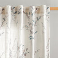 MYSKY HOME Sheer Floral Curtains by MYSKYHOME