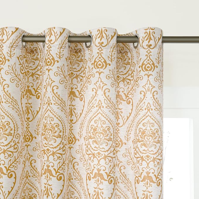 Short Linen Curtains 45 inch Length - Image 9