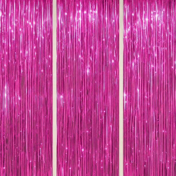 DECOCKRAT 3 Pack Foil Fringe Backdrop by DECOCKRAT
