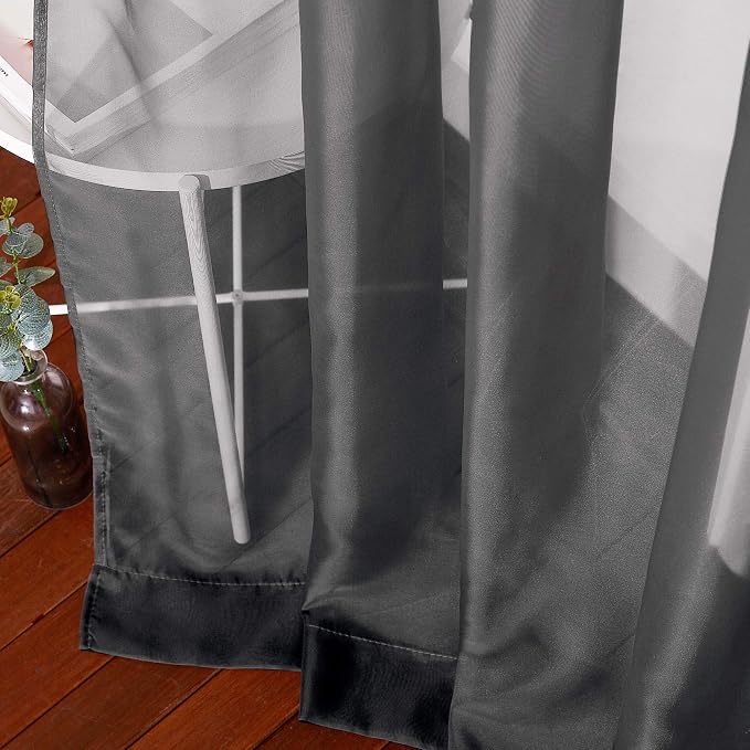 NICETOWN Sheer Drape Panels 63" L - Image 7