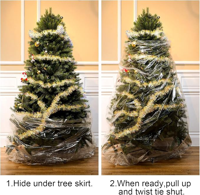 Boao 1 Set Christmas Tree Disposal Bag and Removal Storage - Image 4