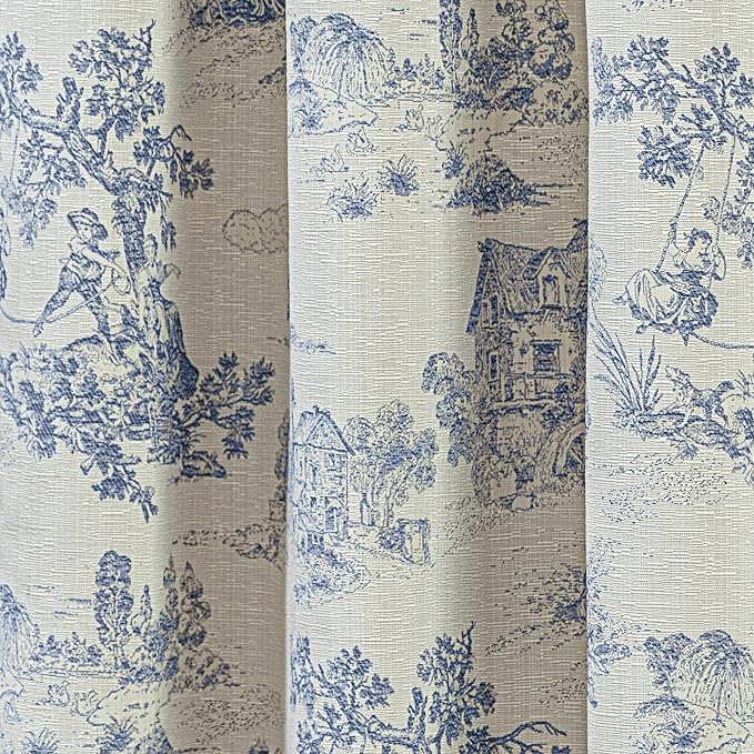 Loom and Mill Toile Blackout Curtains - Image 7
