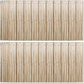 20 Pack Champagne Gold Foil Curtains by Ohiyoo