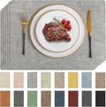 Romanstile Vinyl Placemats Set of 6-12 X 17 Inch by Romanstile