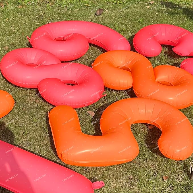 Orange Birthday Number 30 Balloon 40IN Fluorescent Orange 30 Balloon | - Image 6