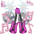 10pcs Music Party Foil Balloons Set by Paeyeq