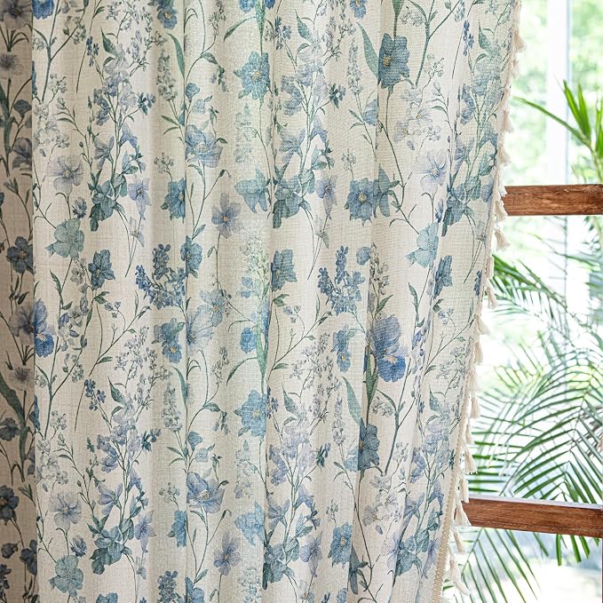 ENJOYBRIDAL Floral 84 Inch Curtains - Image 6