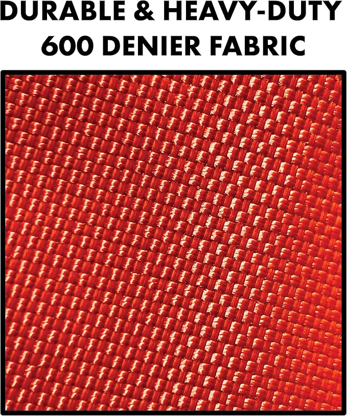 Team Golf NCAA Lightweight, 10-Way Club Divider, Spring Action Stand, Insulated Cooler Pocket, Velcro Glove and Umbrella Holder & Lift Assist Handles