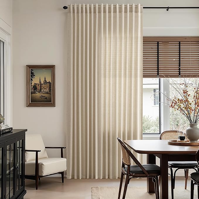 Taupe Burlywood Curtains 72 Inches Long - Image 6