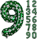 40 Inch Soccer Number 9 Balloons Large Foil Balloon Number 9 Birthday Deco | by Exquisitehighqualitypartydecorationstomeetyoureveryneed%EF%BC%81
