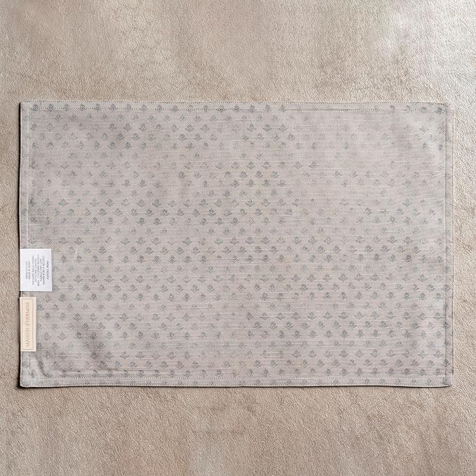 Maison d' Hermine Placemats Set of 4 Reusable 100% Cotton | Cloth Place Mats - Image 9