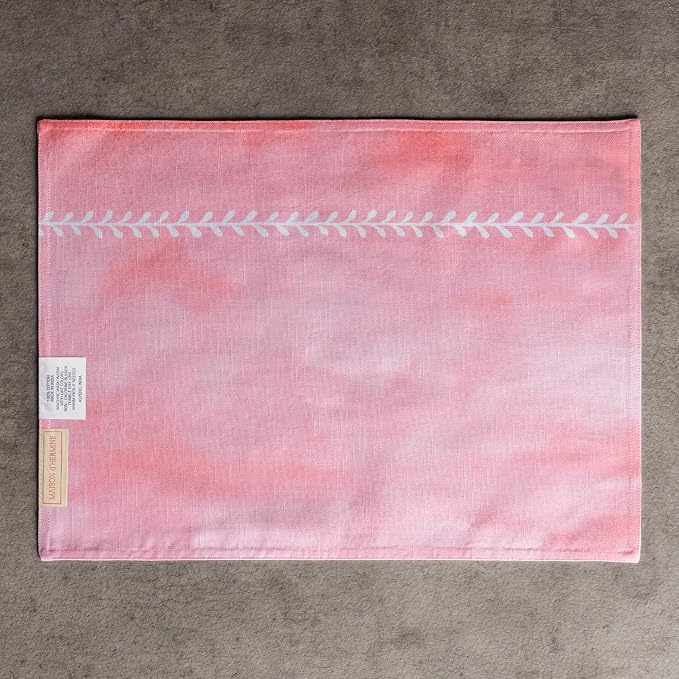 Maison d' Hermine Placemats Set of 4 Reusable 100% Cotton | Cloth Place Mats - Image 9