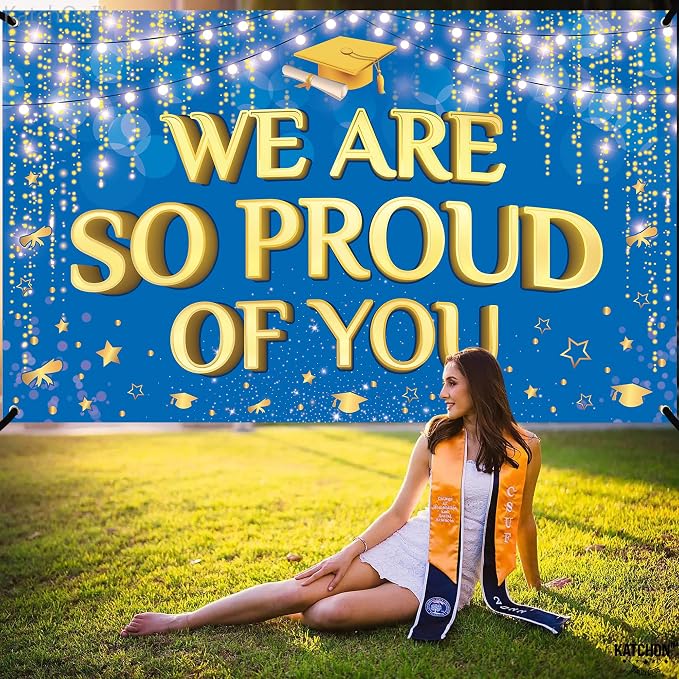 KatchOn, We are So Proud of You Banner Blue - Image 2
