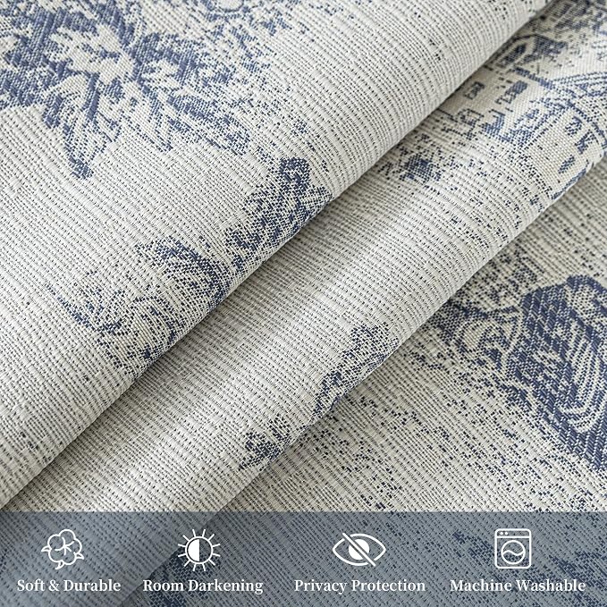 Loom and Mill Toile Blackout Curtains - Image 6