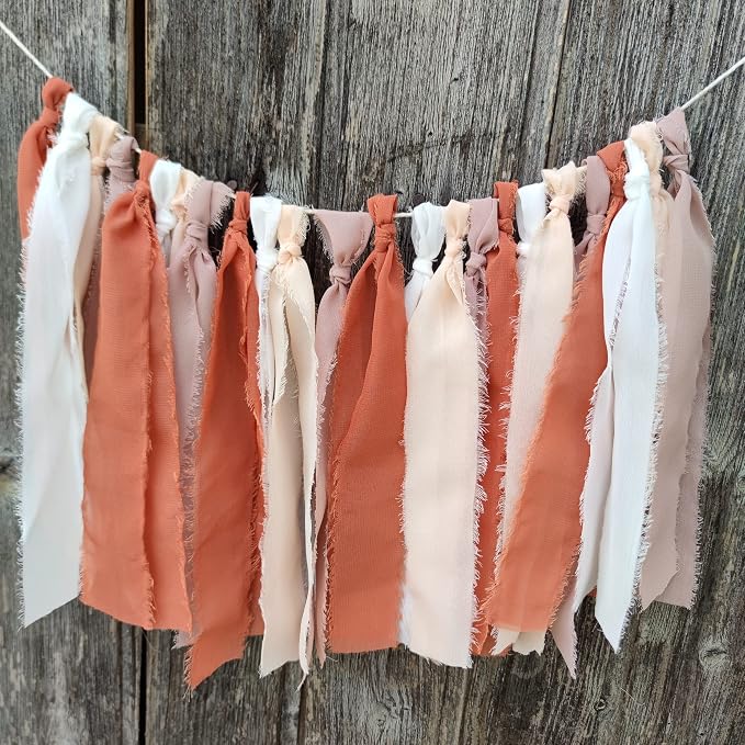 Chiffon Tassel Garland for Home Decortaion Wedding Birthday Party Backdrop - Image 2