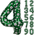 40 Inch Soccer Number 4 Balloons Large Foil Balloon Number 4 Birthday Deco | by Exquisitehighqualitypartydecorationstomeetyoureveryneed%EF%BC%81