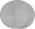 FunWheat Round Braided Placemats Set of 6 Table Mats by FunWheat