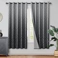 DWCN 100% Blackout Curtains for Bedroom by DWCN