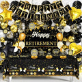 Retirement Party Decorations, Retirement Balloons, Sash Hanging Swirls by THAWAY