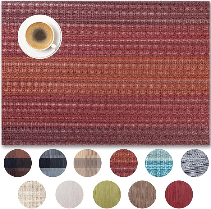 Placemats Set of 4 by Unknown