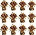 Glitter Champagne Gold Balloon Weights, 12 Pack | Glitter champagne gold PET by Unknown