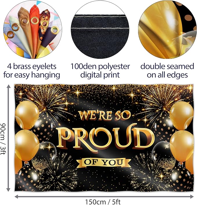 We are so Proud of You Banner - Image 2