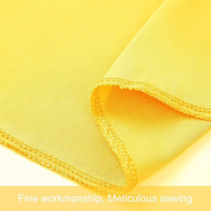 8 Panels Yellow Backdrop Curtains - Image 9