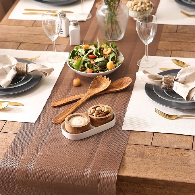 DII PVC Tabletop Collection Woven Indoor/Outdoor, Table Runner - Image 5