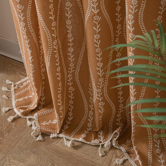 Sutuo Home Boho Curtains 63 Inches Length - Image 5