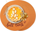FunWheat Round Placemats Set of 6 Table Mats by FunWheat