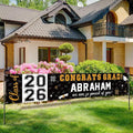 Graduation Congratulations Banner Decorations, Class 2026 Personalized by RAGNHILD