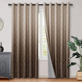 DWCN 100% Blackout Curtains for Bedroom by DWCN