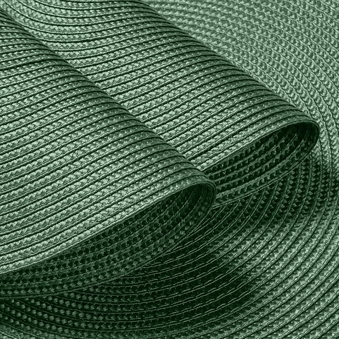 FunWheat Round Braided Placemats Set of 8 Place Mats - Image 4